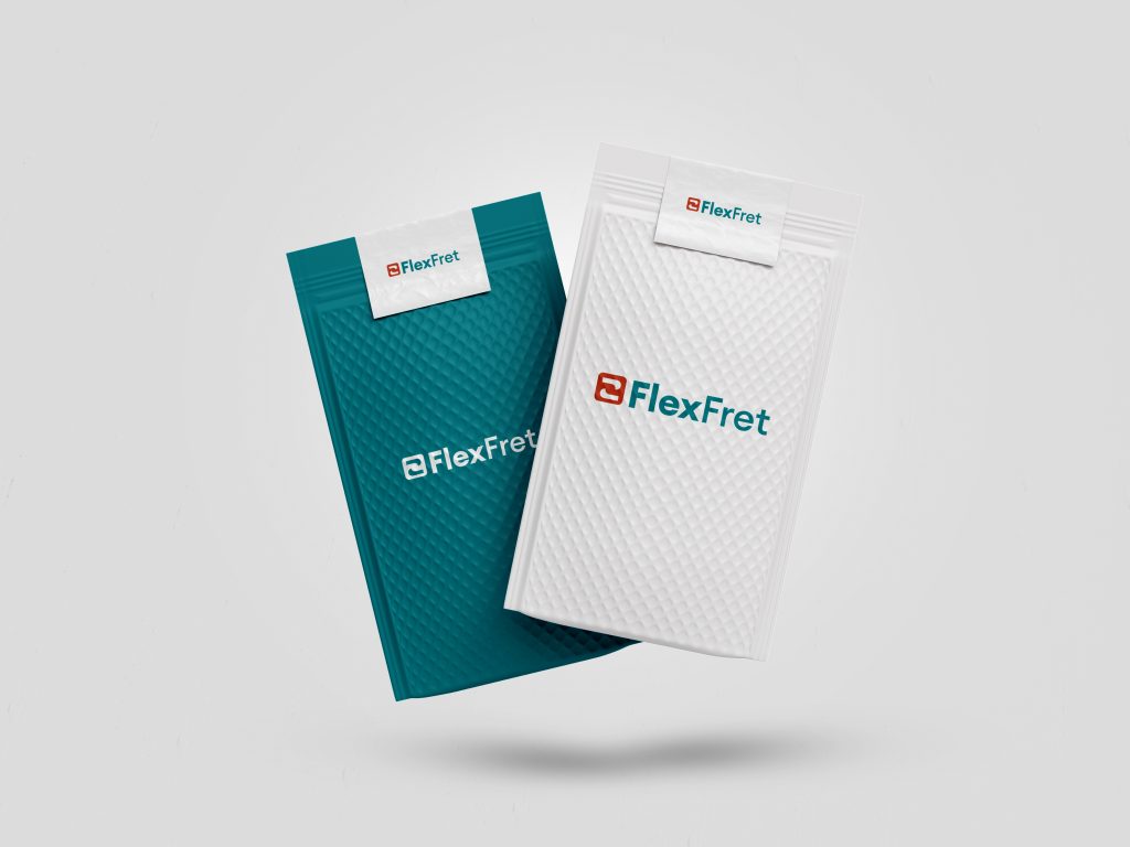 L'agence de branding La Clinique des Marques a conçu l'identité de marque de FlexFret