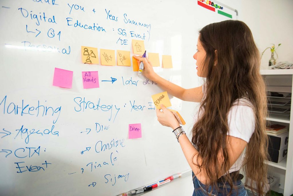 Atelier de travail pour la création d'un brandbook.