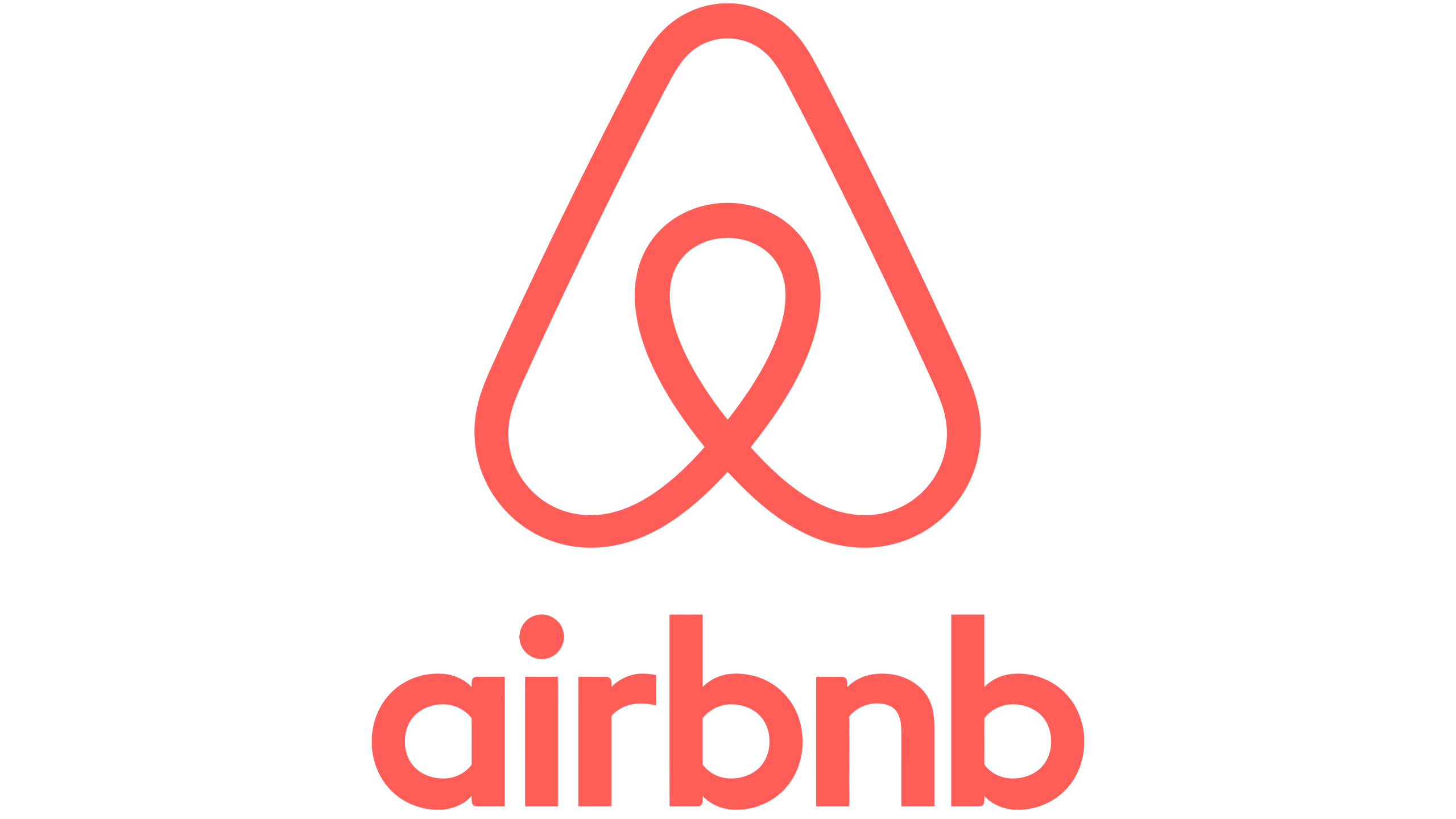 Le logo d'Airbnb après sa refonte en 2014.