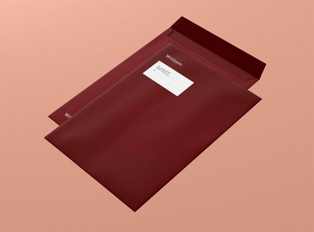 Enveloppe avec le logo d'une marketplace