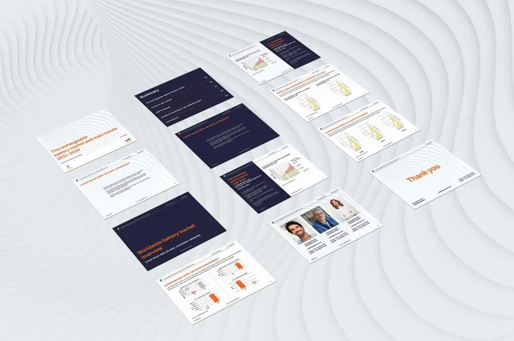 Présentation Powerpoint d'un cabinet de conseil