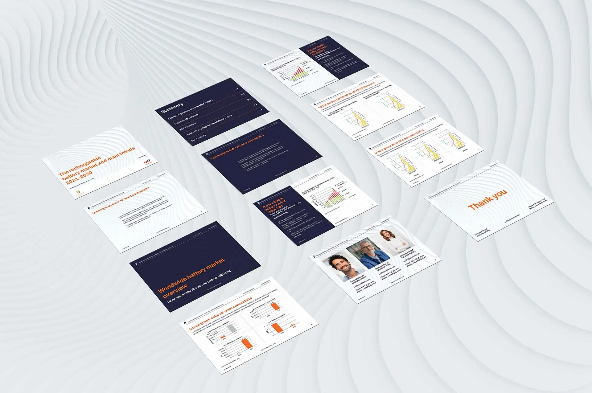 Présentation Powerpoint d'un cabinet de conseil