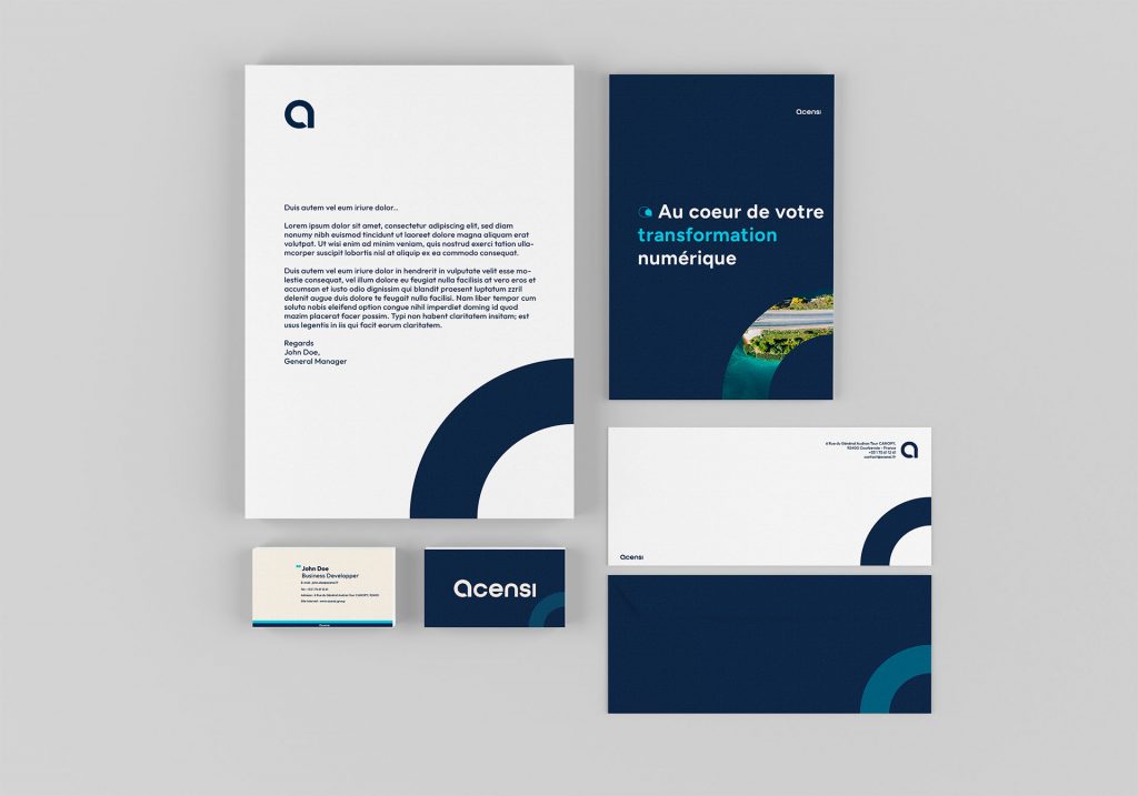 La charte graphique d'un cabinet de conseil
