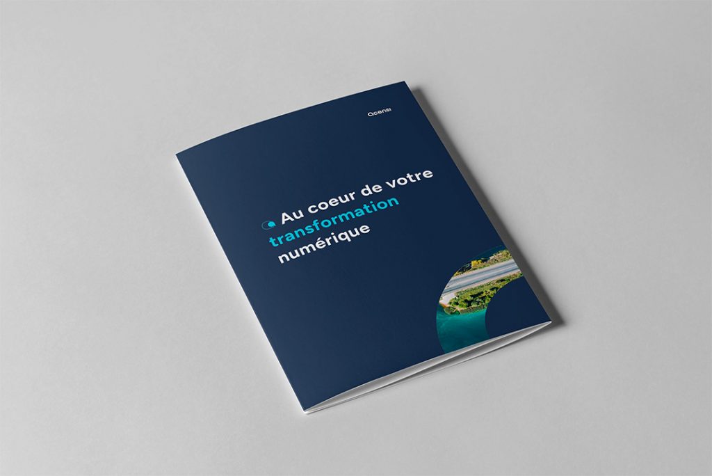 Un rapport d'activité mis en page par le studio graphique à Lyon La Clinique des Marques.