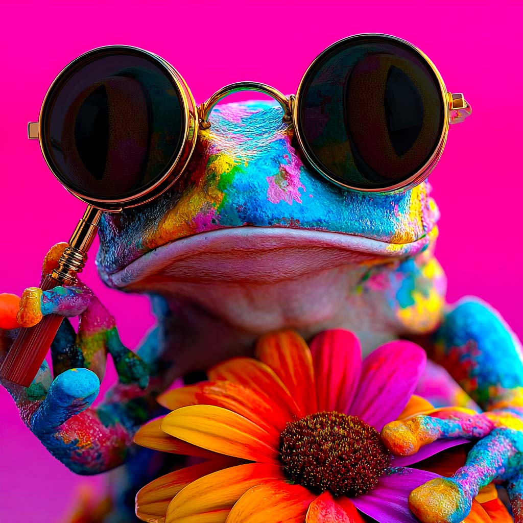 La mascotte de La Clinique des Marques travaillant sur son positionnement stratégique.