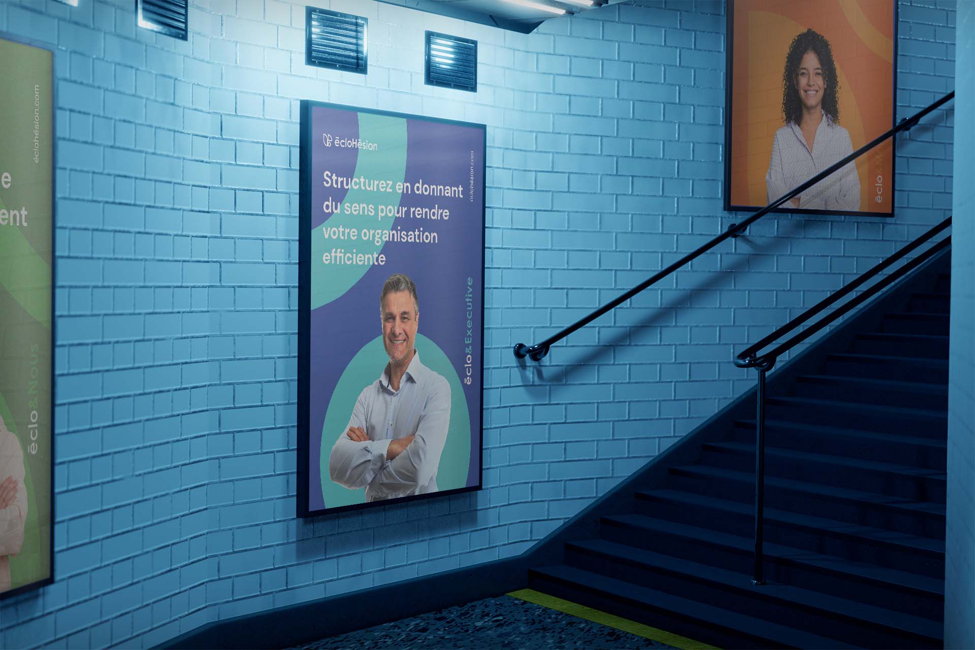 Une campagne de communication lors du changement de nom du cabinet éclohésion
