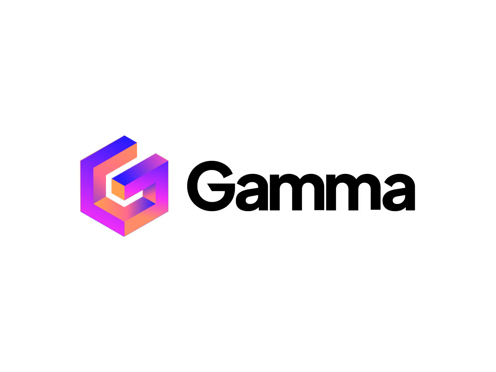 Logo de l'application Gamma, alternative IA à powerpoint