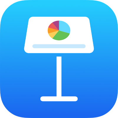 Logo du concurrent à PowerPoint Keynote, d'Apple.