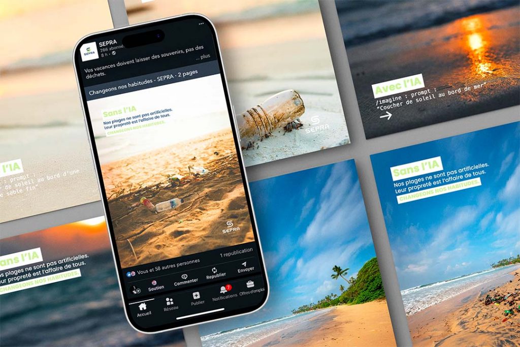 Campagne réalisée pour la stratégie marketing d'une entreprise B2B