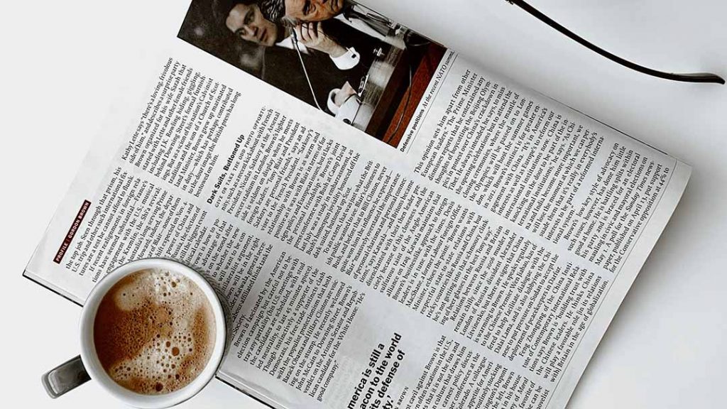 Contenu print issue d'une stratégie éditoriale