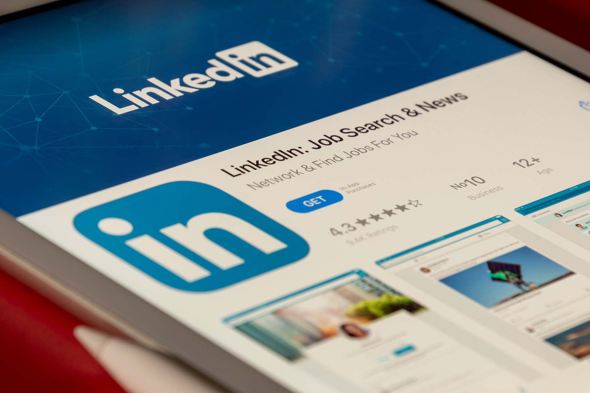 L'application LinkedIn dédiée au content marketing B2B dans l'Apple Store